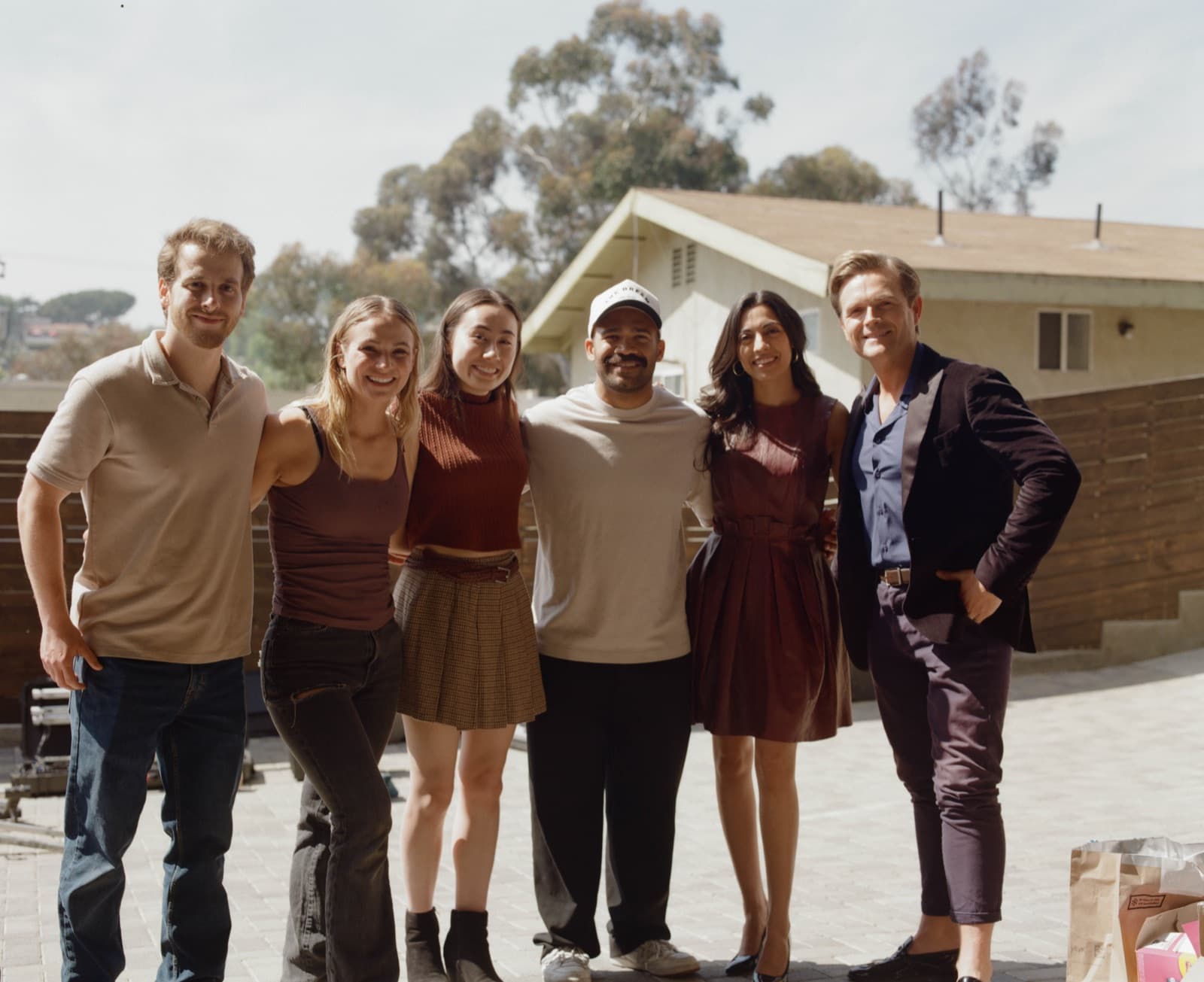 Clean Slate cast on the final day