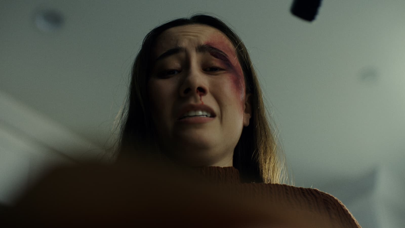 Katie discovers the truth in the kitchen